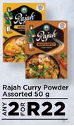 Rajah Curry Powder Assorted-For Any 2 x 50g