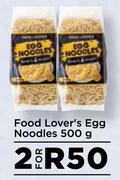 Food Lover's Egg Noodles-For 2 x 500g