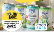 Coco Aqua Coconut Water Or Aloe Veera Aloe Water-For 2 x 330ml