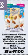Blue Diamond Almond Breeze Original-For 3 x 1Ltr