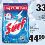 2Surf Hand Washing Powder-3kg Each