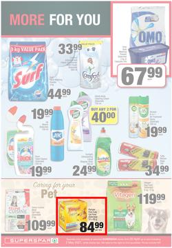 SUPERSPAR EASTERN CAPE : My Superspar (20 April - 2 May 2021) Valid In Bluewater Bay, Despatch, Gelvandale, Nahoon, Jeffery's Bay, Rosehill, Melville's, Protea, Sedgefield, Village On Main, Debi Lee, page 10
