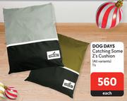 Dog days Catching Some Z's Cushion (All Variants)-1's