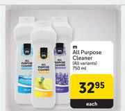 M All Purpose Cleaner (All Variants)-750ml Each