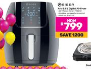 Eiger Aria 5.5L Digital Air Fryer