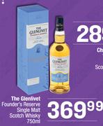 The Glenlivet Founder's Reserve Single Malt Scotch Whisky-750ml