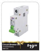Circuit Breaker Din 10/16/20/25 Amp 34673-6