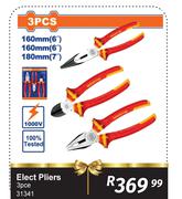 Elect Pliers 3 Pce 1000V 31341