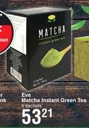 Eve Matcha Instant Green Tea-5 Sachets