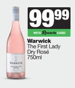 Warwick The First Lady Dry Rose-750ml