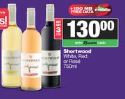 Shortwood White, Red Or Rose-For 3 x 750ml