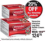 Venavine Intensive Leg Vein Health Cream-125ml