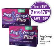 Preg Omega Plus 30 Day Pack-For 2   