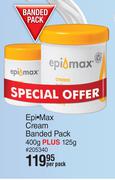 Epi Max Cream Banded Pack 400g Plus 125g-Per Pack