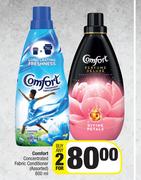 Comfort Concentrated Fabric Conditioner (Assorted)-For 2 x 800ml