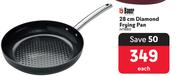 Bauer 28cm Diamond Frying Pan-Each