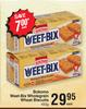 Bokomo Weet Bix Wholegrain Wheat Biscuits-450g Each