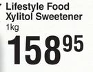 Lifestyle Food Xylitol Sweetener-1kg
