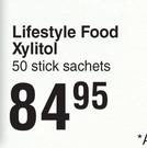 Lifestyle Food Xylitol-50 Stick Sachets