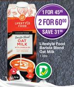 Lifestyle Food Barista Blend Oat Milk-1L