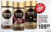 Nescafe Gold Festive Edition Or Alta Rica Or Espresso Instant Coffee-200g Each