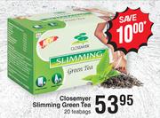 Closemyer Slimming Green Tea-20 Teabags