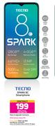 Tecno Spark 8C Smartphone-On Red Flexi 130