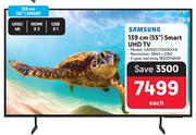 Samsung 139cm (55") Smart UHD TV UA55DU7000KXXA