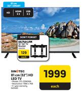 Sinotec 81cm (32") HD LED TV STL-32WG6A