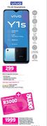 Vivo Y1s 4G Smartphone-On 1GB Red Top Up Core More Data