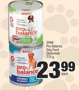 Spar Pro Balance Dog Food (Selected)-775g Each