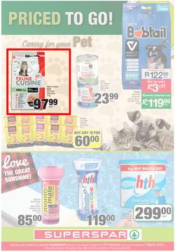 SUPERSPAR COUNTRY EASTERN CAPE : Lower Than Low Prices (23 February - 7 March 2021), page 10