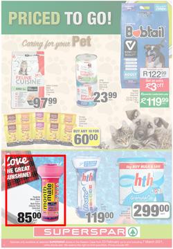 SUPERSPAR COUNTRY EASTERN CAPE : Lower Than Low Prices (23 February - 7 March 2021), page 10