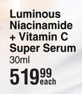 Olay Luminous Niacinamide + Vitamin C Super Serum-30ml Each