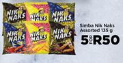 Simba Nik Naks Assorted-For 5 x 135g