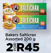 Bakers Salticrax Assorted-For 2 x 200g