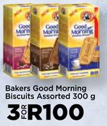 Bakers Good Morning Biscuits Assorted-For 3 x 300g