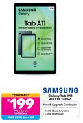 Samsung Galaxy Tab A11 4G LTE Tablet-On 15GB Data