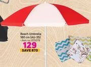 Beach Umbrella 180cm AU-35