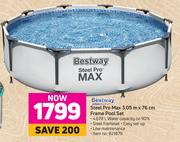 Bestway Steel Pro Max 3.05m x 76cm Frame Pool Set