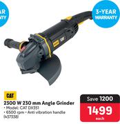 Cat 2300W 230mm Angle Grinder CAT DX351