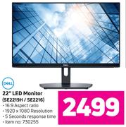 Dell 22" LED Monitor (SE2219H / SE2216)