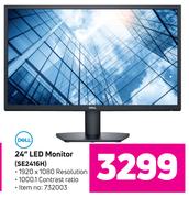 3Dell 24" LED Monitor (SE2416H)