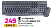 Volkano Wireless Keyboard And Mouse Combo