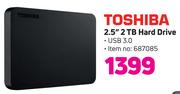 Toshiba 2.5" 2 TB Hard Drive