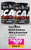 Black Bull BCAA Aminos Assorted-180g Each
