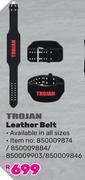 Trojan Leather Belt