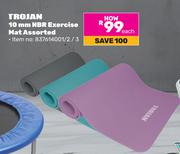 Trojan 10mm NBR Exercise Mat Assorted-Each