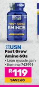 USN Fast Grow Amino-60s