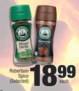 Robertson Spice (Selected)-Each